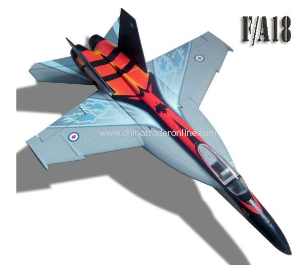 RC F/A -18, with 64mm FAN - Canadian maple