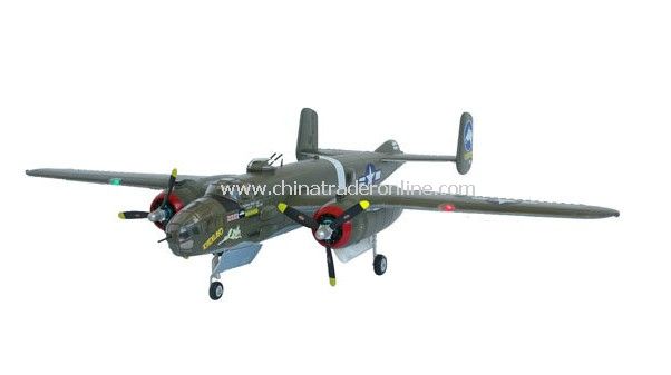 RC model plane Big B25 1400mm long from China