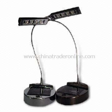 Solar Table Lamp, Customized Requirments are Welcome, Can be Flexed, Very Easy for Carrying