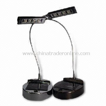 Solar Table Lamp, Customized Requirments are Welcome, Can be Flexed, Very Easy for Carrying from China