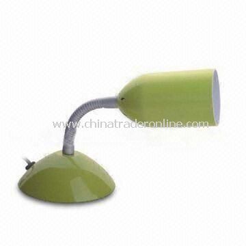 Solar Table Lamp, Made of Plastic + Solar Battery Panel Material, Customized Sizes Available