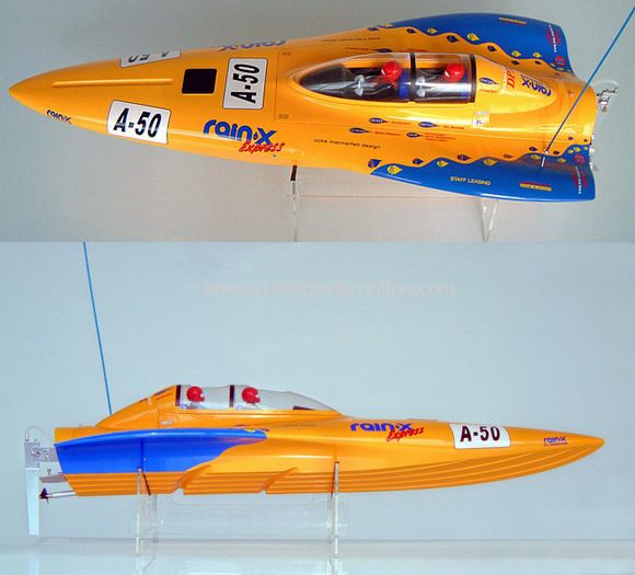 Yellow Bat, nitro Powered boat - RTR