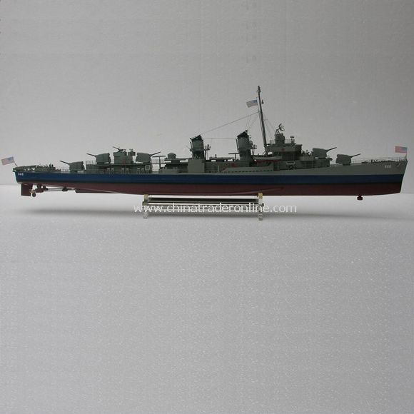 1:125 Remote control model ship - USS Black, DD 666 (Fletcher class) from China