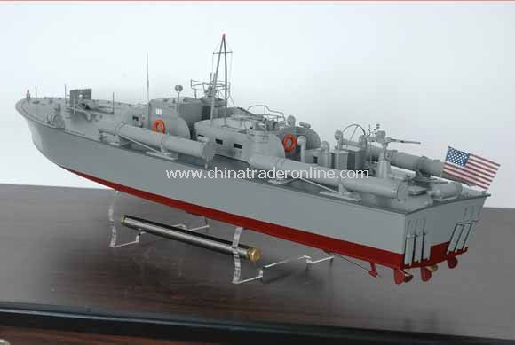 1:31 Remote control model ship - PT-109