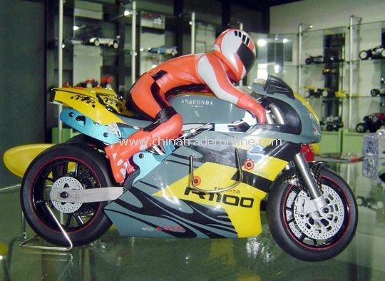 1:5 Electric Motorcycle with full metal parts from China