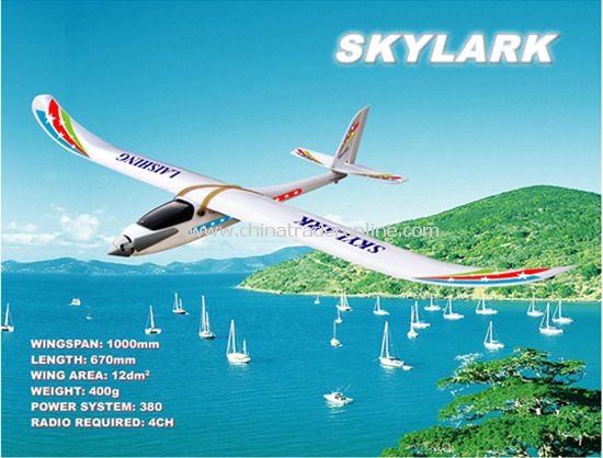 Electric RC plane model Skylark