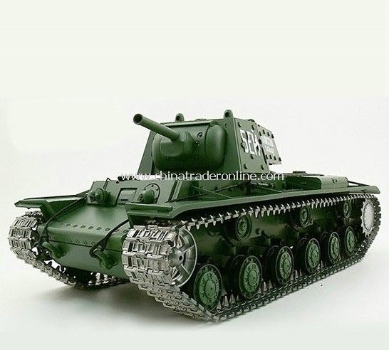 1:16 Russian KV-1s Ehkranami Airsoft RC Battle Tank Special Metal Tracks Edition Sound & Smoking from China