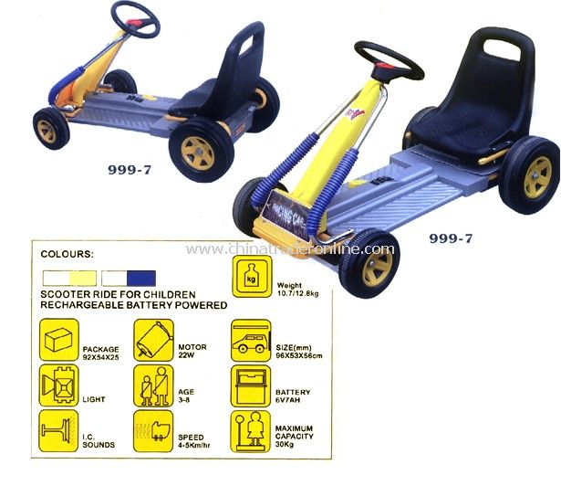 battery operated ride on car - for cart race from China