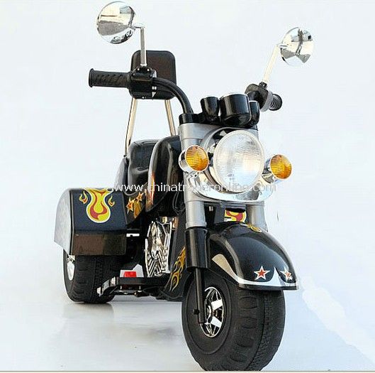 Harley Davidson-Style Battery Operated Ride-On Motorbike (Ages 3-7) from China