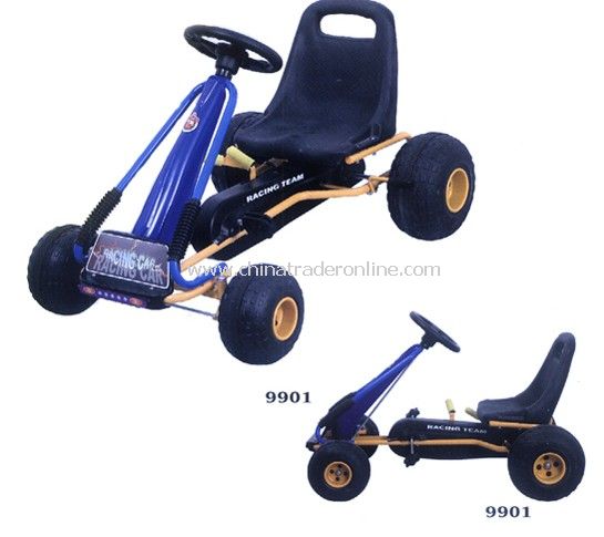 Kart racing pedal car for child