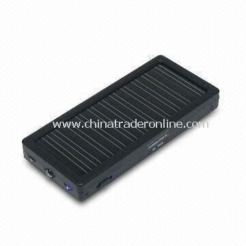 3-in-1 Solar Charger, Suitable for Outdoor Trip, with Li-Polymer Backup Battery Station from China