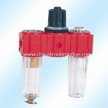 Air Unit with Air Filter, Regulator, Lubricator and Rated Pressure of 0 to 150psi