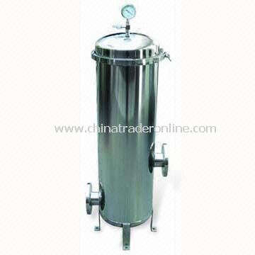 Cartridge Filter Housing with Stainless Steel Lid and 0.6MPa Pressure from China