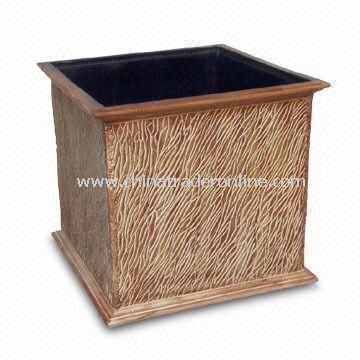 Cast Aluminum Planter for Home, Office and Garden Decoration from China