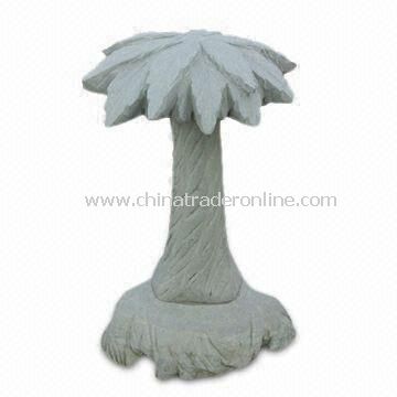 Decorative Stone, Coconut Tree or Palm Shapes, Made of Sandstone, Suitable for Garden from China