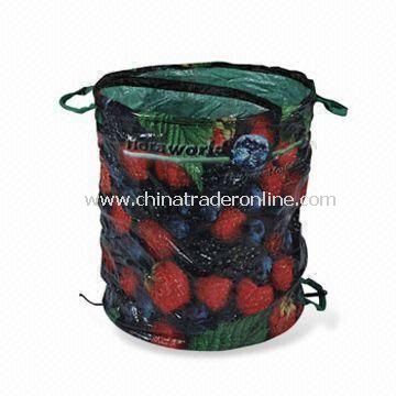 Garden Bag with Printing, Made of 110g/m2 PE from China