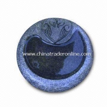 Garden Bird Bathing Basin, Made of Granite, Various Colors and Sizes are Available from China