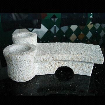 Garden Planter, Made of Marble or Granite, Other Garden Products Made of Natural Stone are Available