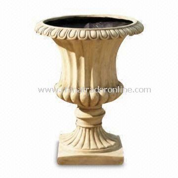 Garden Urns, Made of Polyresin, Measures 36 x 46 x 36cm from China