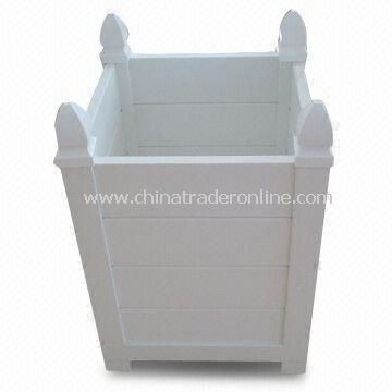 PVC Planter Box, Made of 100% Virgin Material, UV and Weather Resistance from China