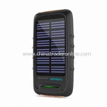 Solar Charger with 5.0 to 5.5V DC Input Voltage and 1,000mA Input Current from China