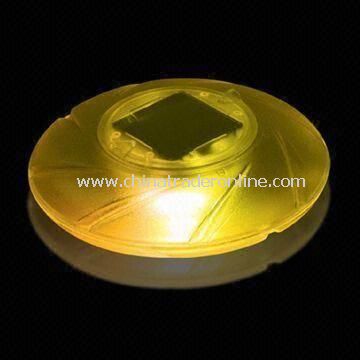 Solar Floating Light with Clear Plastic Lens Material, Suitable for Ponds, Pools and More