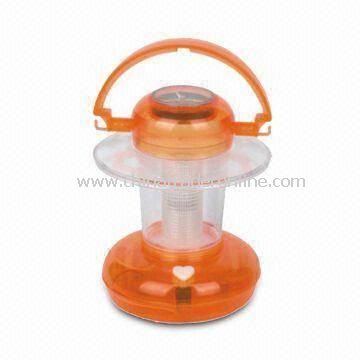 Solar-powered Camping Lantern with Super-bright LED and Dimmer Switch Type from China
