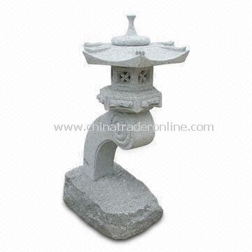 Stone Lantern, Natural and Elegant, Ideal for Garden Decoration, Measures 50, 70 or 90cm