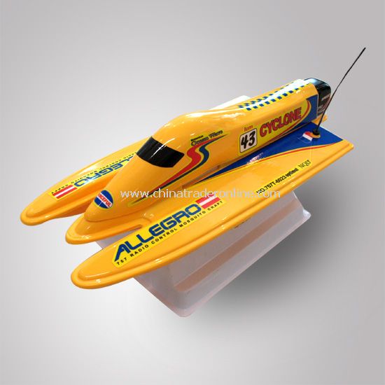 1:25 scale RC F1 boat