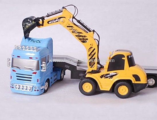 1:32 RC TOW TRUCK WITH CONSTRUCTION TRUCK