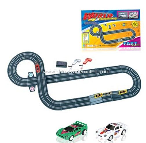 1:43 slot car with track from China