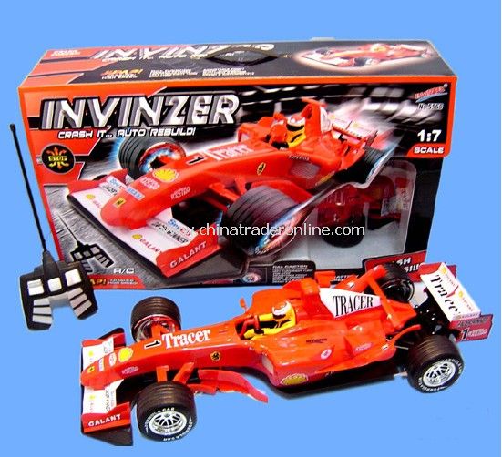 1:7 Scale F1 RC Crash car from China