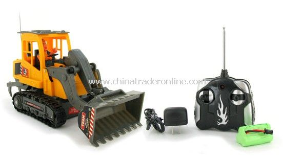 Heavy Machine Front End Loader Electric RTR RC Tracked Tractor Truck from China