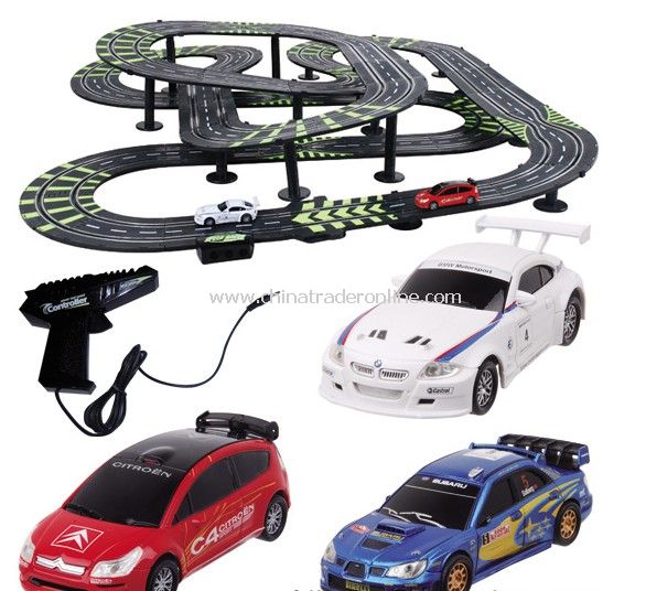 Licensed slot car witith 3 car available
