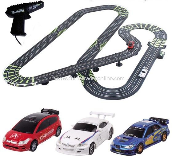 Licensed slot car witith 3 car available