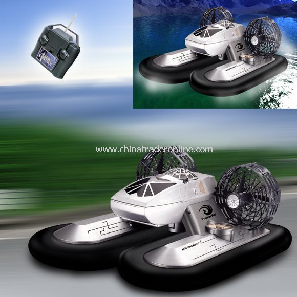 Radio controlled hovercraft