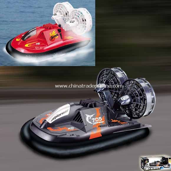 Radio controlled hovercraft