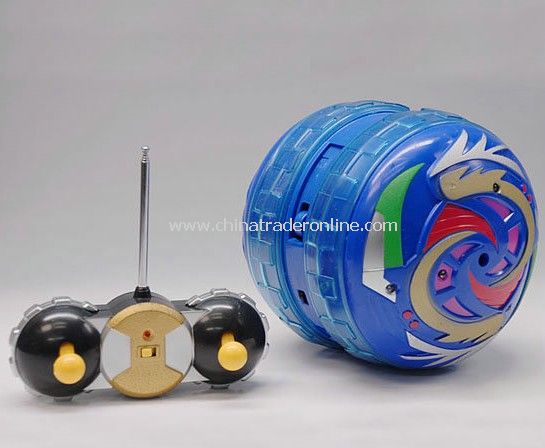 RC flash light rolling ball from China