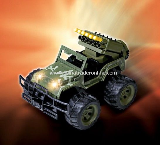 RC Military Jeep With Missiles from China