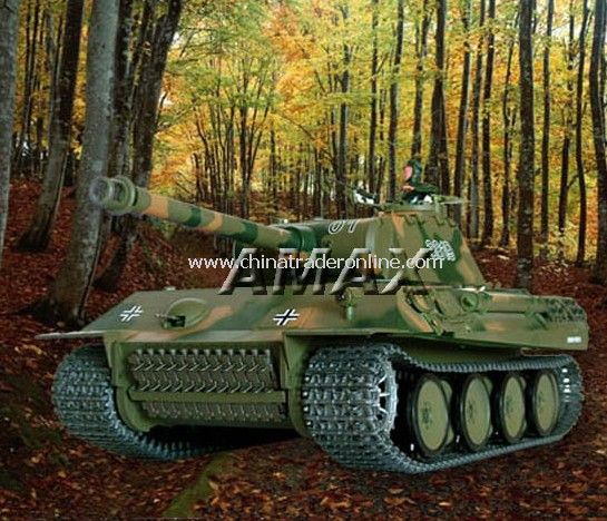 upgrade version of 1:16 Radio Control Battle Tank German Panther from China