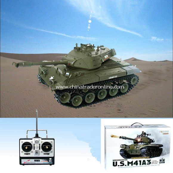 US M41A3 Bulldog - 1:16 RC Tank from China