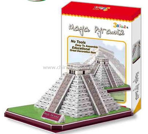 Mayan Kukulcan Pyramid(Mexico) from China