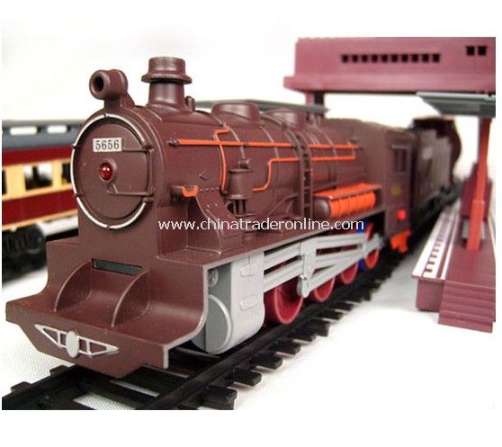 The new super-fun toy -trains electric trains-train tracks from China