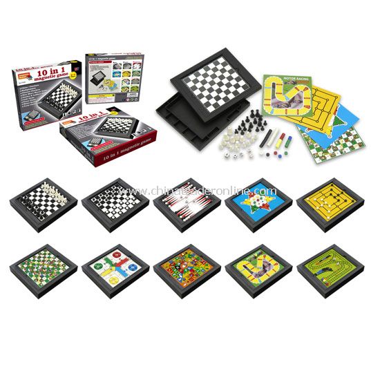 10 in 1 Magnetic Chess from China