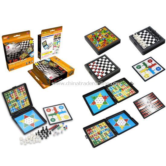 7 in 1 Magnetic Chess