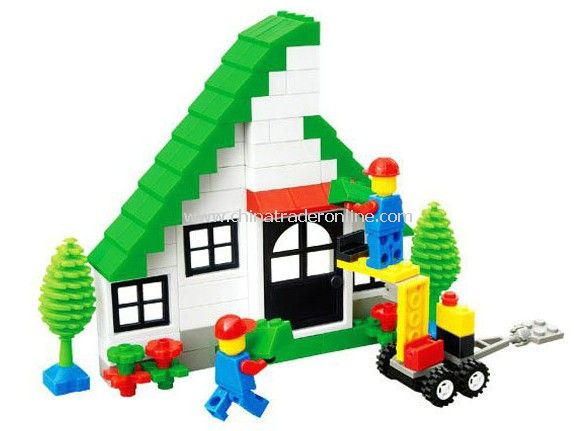 BUILDING toy bricks, building blocks