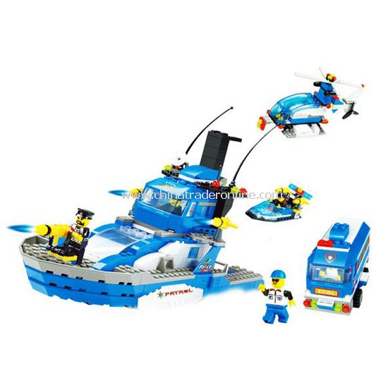 PARTOL VEHICLE toy bricks, building blocks