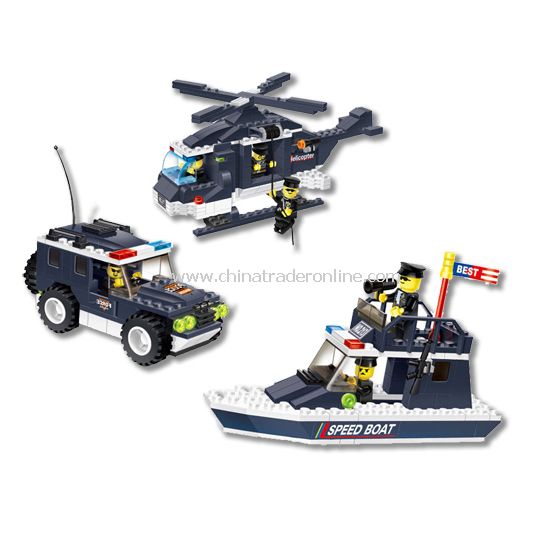 POLICE ACTION toy bricks