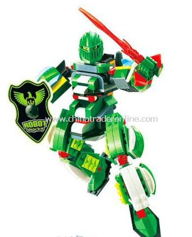 ROBOT toy bricks, building blocks