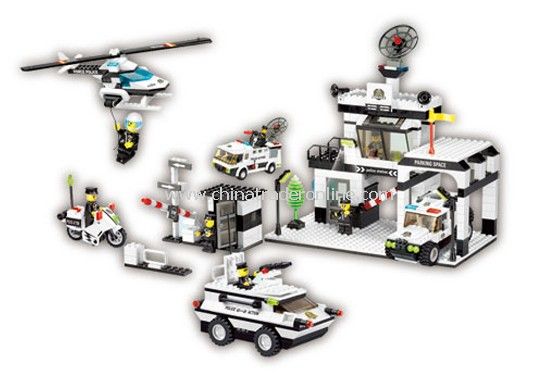 SUPER POLICE toy bricks, building blocks from China